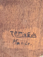 Load image into Gallery viewer, Vintage Wood Carving by Mexican Artist R.R. Pineda