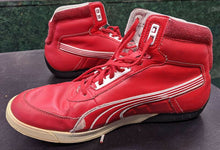 Load image into Gallery viewer, Red Puma Ferrari Official Product Hi Cut Shoes - Men's Size 11