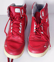 Load image into Gallery viewer, Red Puma Ferrari Official Product Hi Cut Shoes - Men's Size 11