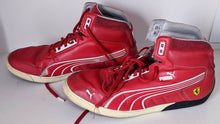 Load image into Gallery viewer, Red Puma Ferrari Official Product Hi Cut Shoes - Men's Size 11