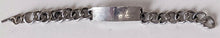 Load image into Gallery viewer, Silver Tone Jorgen Jensen - Denmark - ID Bracelet - 6.5" - Toggle Clasp