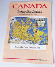 Load image into Gallery viewer, Vintage Hudson's Bay Company Canadian Rand McNally Road Atlas