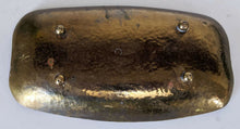 Load image into Gallery viewer, Vintage Brass Hammered Footed Tray - Made in England