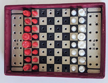 Load image into Gallery viewer, Staunton Pattern Traveling Chess Playing Field - Made in England
