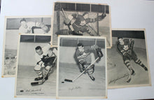 Load image into Gallery viewer, 1945-54 Quaker Oats Toronto Maple Leafs 8x10 Photo Lot - Players in Description