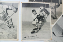 Load image into Gallery viewer, 1945-54 Quaker Oats Toronto Maple Leafs 8x10 Photo Lot - Players in Description