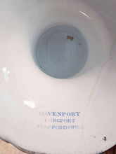 Load image into Gallery viewer, Davenport, Longport Staffordshire, Pedestal Compote Bowl - Teal & Gold - AS IS