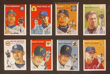 Load image into Gallery viewer, 2003 Topps Heritage Baseball Card #1 to 430 Set NM with 10 black inserts