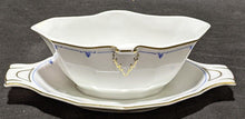 Load image into Gallery viewer, H & C Schlaggenwald Czechloslovakia China - Gravy Boat with Attached Underplate