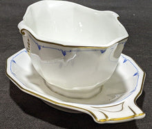 Load image into Gallery viewer, H & C Schlaggenwald Czechloslovakia China - Gravy Boat with Attached Underplate