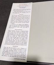 Load image into Gallery viewer, Memoirs – By Pierre Elliot Trudeau – Autographed – With Stamps