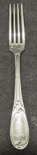 Load image into Gallery viewer, Silver Plate Luncheon Fork - Believe To Be Christofle - 7 1/4"