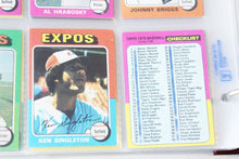 Load image into Gallery viewer, 1975 Topps Baseball Cards Set, EX-MT - MT w/ Brett, Yount, Aaron, Jackson