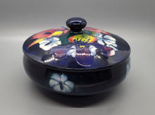 Load image into Gallery viewer, Beautiful Vintage Moorcroft Lidded Bowl - Orchid In Springtime