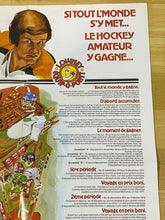 Load image into Gallery viewer, 1974 Lowney's Bobby Orr Store Poster French/English