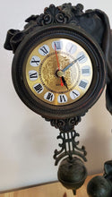 Load image into Gallery viewer, Art Nouveau Design Statue Mantle Clock - Quartz Movement