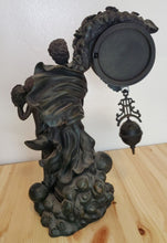 Load image into Gallery viewer, Art Nouveau Design Statue Mantle Clock - Quartz Movement