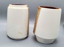 Load image into Gallery viewer, Vintage Poole Pottery Mugs / Cylinders - Earth Tones x2