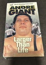 Load image into Gallery viewer, WWF Andre the Giant Larger than Life VHS Tape Sealed