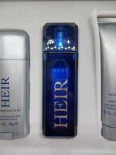 Load image into Gallery viewer, Heir by Paris Hilton for Men 4 Piece set, 2 Spray, 1 Hair & Body Wash, Deodorant