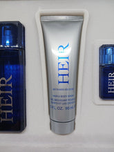 Load image into Gallery viewer, Heir by Paris Hilton for Men 4 Piece set, 2 Spray, 1 Hair & Body Wash, Deodorant