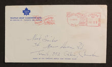 Load image into Gallery viewer, 1972 Vintage Maple Leaf Gardens Envelope x 2