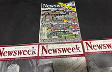 Load image into Gallery viewer, Vintage 1939-67 Newsweek Magazines lot of 4 , EX condition