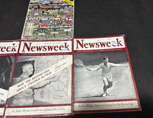 Load image into Gallery viewer, Vintage 1939-67 Newsweek Magazines lot of 4 , EX condition