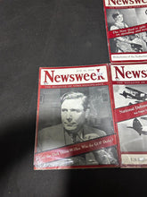 Load image into Gallery viewer, Vintage 1939-40 Newsweek Magazines lot of 4 , EX condition