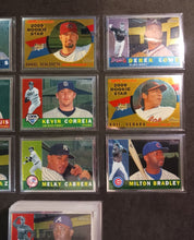 Load image into Gallery viewer, 2009 Topps Heritage Chrome Holo Baseball Cards Lot of 47