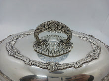 Load image into Gallery viewer, Antique Silver Plated Rideau Plate Entree Dish & Cover