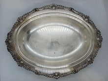 Load image into Gallery viewer, Antique Silver Plated Rideau Plate Entree Dish & Cover