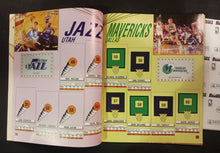 Load image into Gallery viewer, 1990-91 Panini Basketball Sticker Album w/ 180 Stickers Set