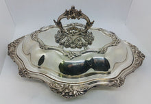 Load image into Gallery viewer, A Pair of B.P Sheffield Reproduction On Copper SILVER PLATE SERVER