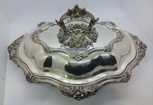 Load image into Gallery viewer, A Pair of B.P Sheffield Reproduction On Copper SILVER PLATE SERVER