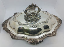 Load image into Gallery viewer, A Pair of B.P Sheffield Reproduction On Copper SILVER PLATE SERVER
