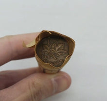 Load image into Gallery viewer, 1940 Canadian Pennies (50 coins per roll) 1 roll