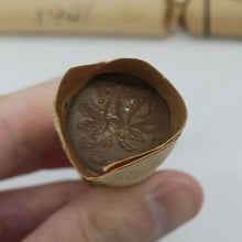 Load image into Gallery viewer, 1941 Canadian Pennies (50 coins per roll) 3 Rolls