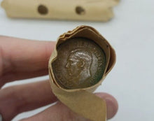 Load image into Gallery viewer, 1943 Canadian Pennies (50 coins per roll) 4 Rolls