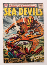 Load image into Gallery viewer, Sea Devils (1961 Series) #12 DC Comics VG Shape