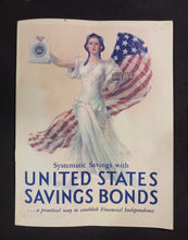 Load image into Gallery viewer, 1930's United States Savings Bond Brochure