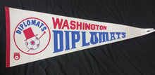 Load image into Gallery viewer, Washington Diplomats - NASL North American Soccer League 30" Pennant