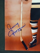 Load image into Gallery viewer, Jerry Toppazzini signed 8"x10" photo NHL
