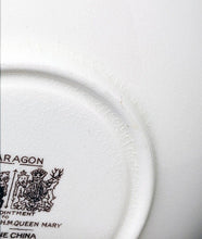 Load image into Gallery viewer, Double Warrant PARAGON Red, Gold & Large Cabbage Rose Teacup & Saucer J6905/2