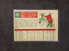 Load image into Gallery viewer, 2008 Topps Heritage 50th Anniversary 1959 Buybacks #281 Walt Craddock White Back