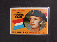 Load image into Gallery viewer, 2009 Topps Heritage 50th Anniversary 1960 Buybacks #137 Lou Klimchock Brown BK