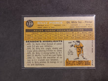 Load image into Gallery viewer, 2009 Topps Heritage 50th Anniversary 1960 Buybacks #150 Billy Pierce Brown Back