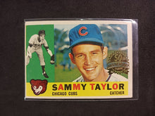 Load image into Gallery viewer, 2009 Topps Heritage 50th Anniversary 1960 Buybacks #162 Sammy Taylor Brown BK A