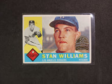 Load image into Gallery viewer, 2009 Topps Heritage 50th Anniversary 1960 Buybacks #278 Stan Williams White Back