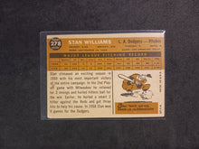 Load image into Gallery viewer, 2009 Topps Heritage 50th Anniversary 1960 Buybacks #278 Stan Williams White Back